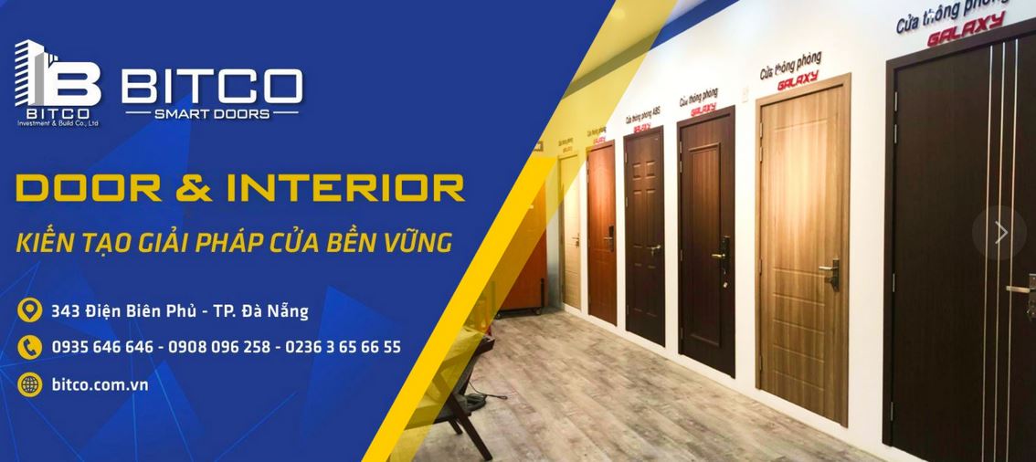Bitco Doors chuyên kinh doanh cửa nhựa giả gỗ tại Đà Nẵng