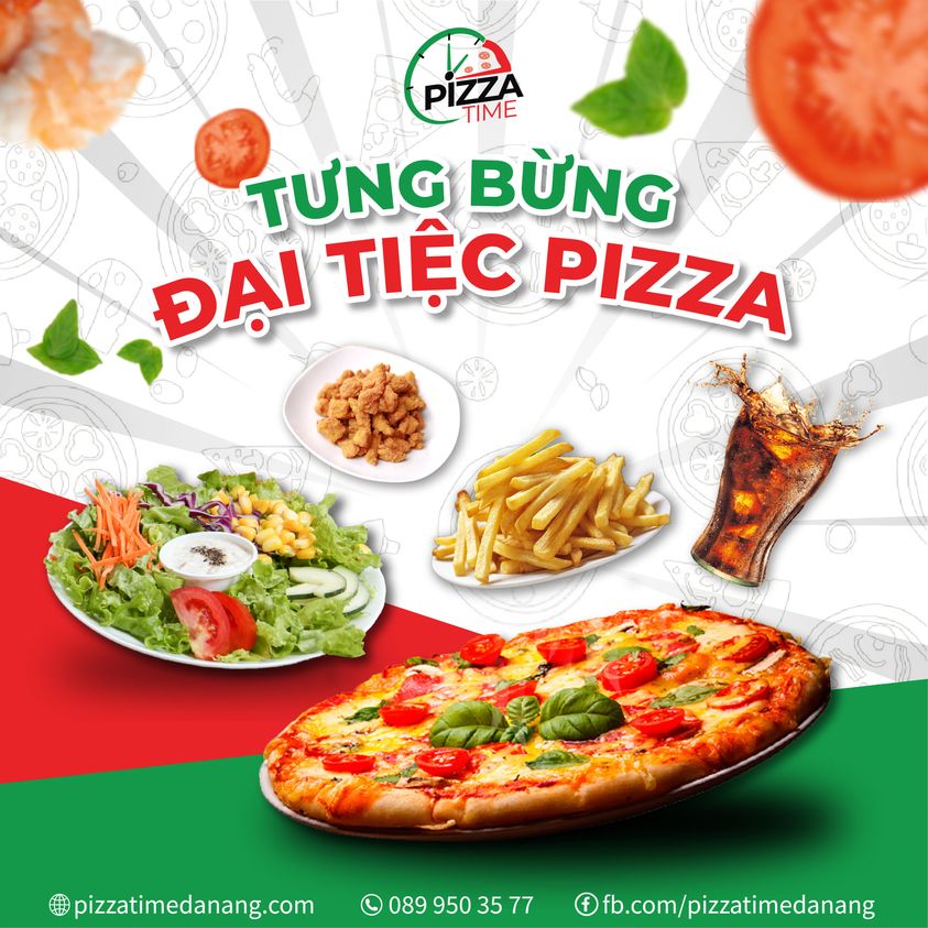 Pizza ngon rẻ Đà Nẵng - Pizza Time