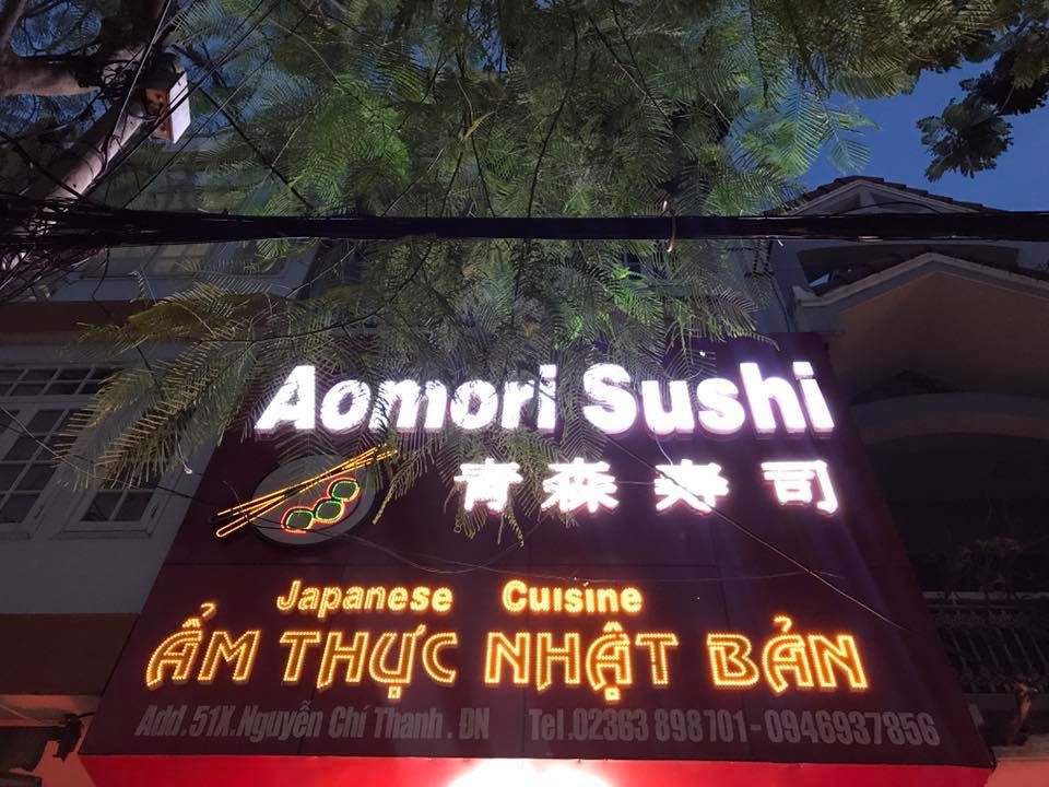Quán ăn Nhật ở Đà Nẵng được ưa chuộng Aomori Sushi