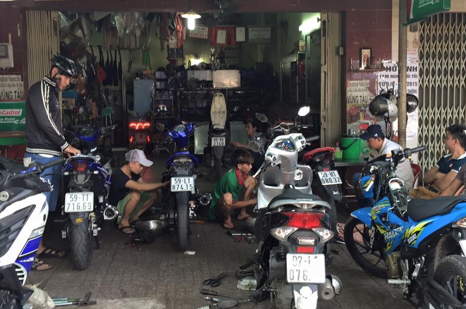 Tiệm sửa xe máy Đà Nẵng