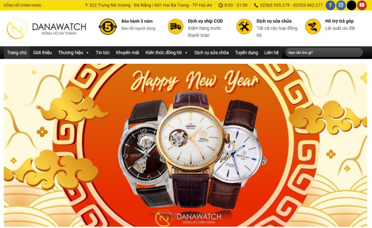 Dana Watch chuyên bán Casio Đà Nẵng chính hãng