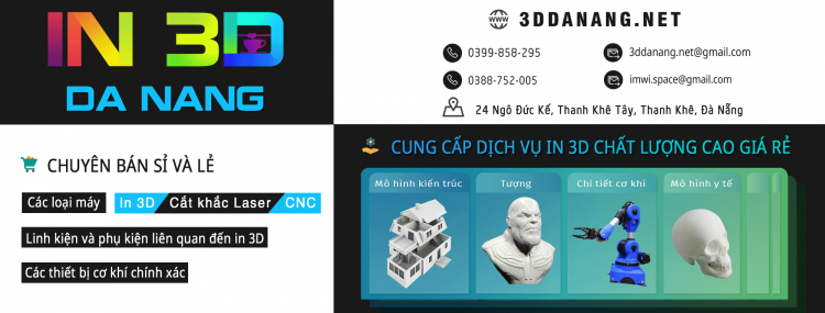 Dịch vụ in 3D Printer Đà Nẵng