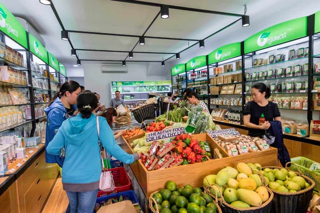 Cửa hàng rau sạch Đà Nẵng - Levim Mart