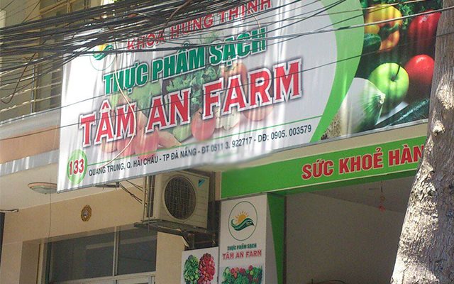 Cửa hàng rau sạch Đà Nẵng - Tâm An Farm