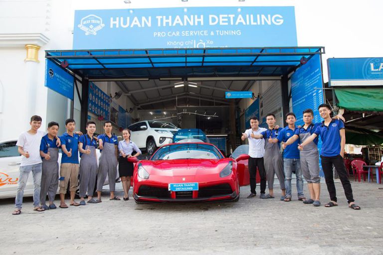 Dịch vụ rửa xe ô tô Đà Nẵng Huan Thanh