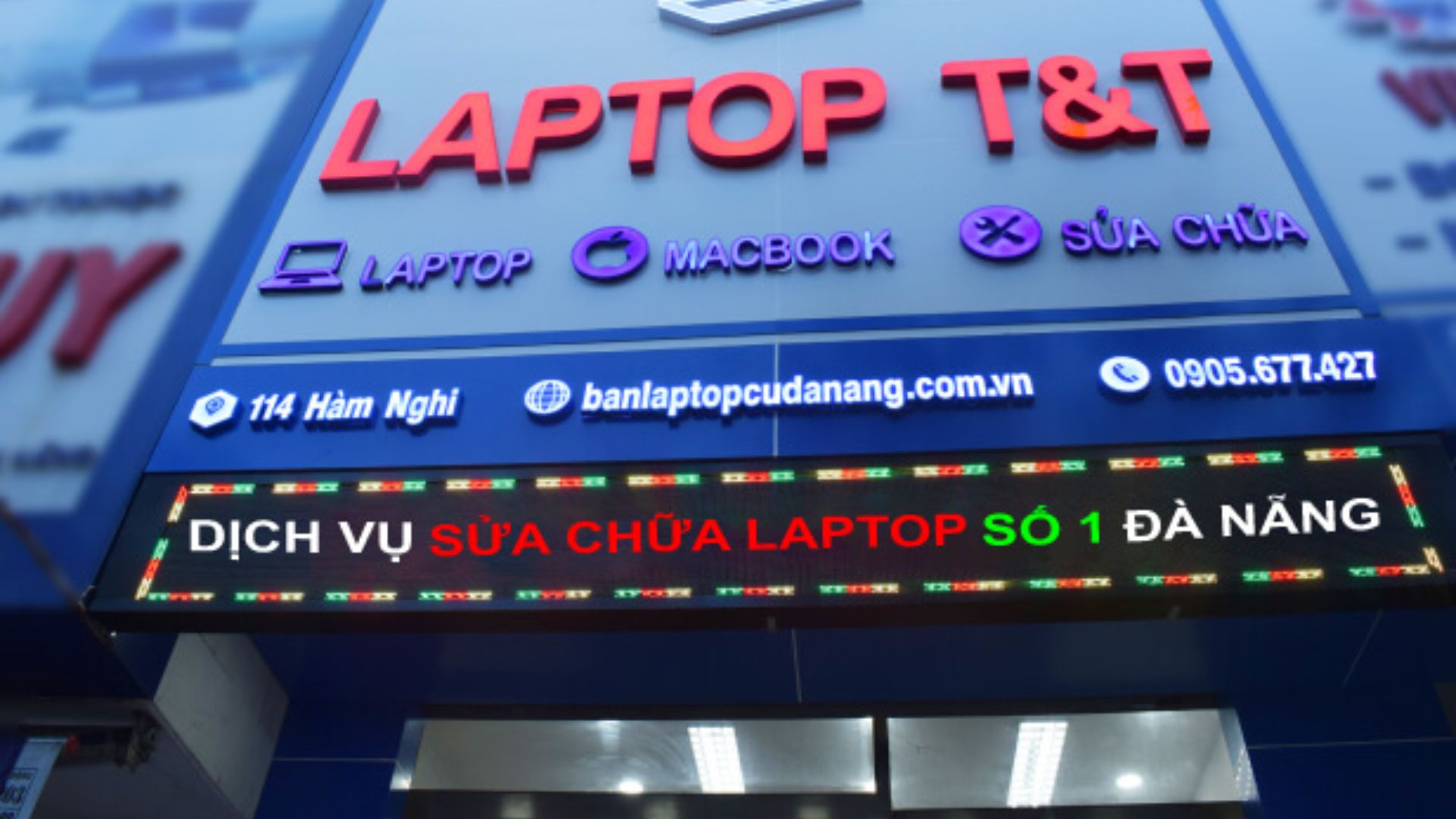 Laptop T&T - Cửa hàng sửa Macbook Đà Nẵng chất lượng