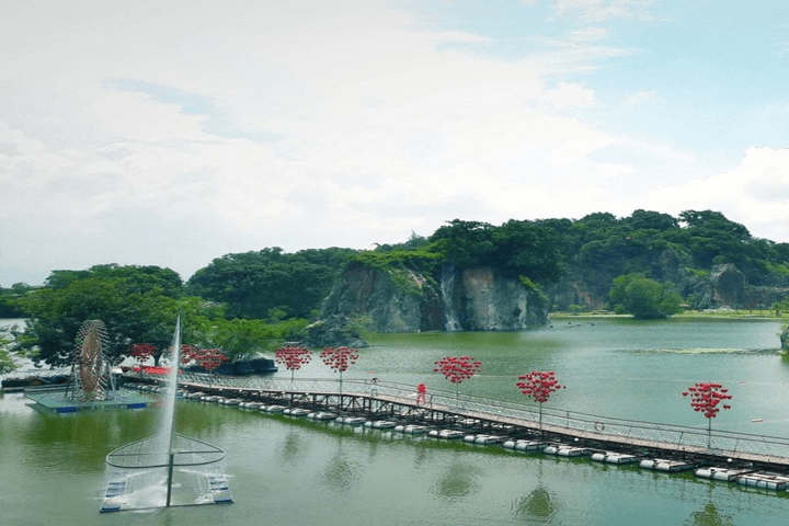 Hồ Long Ẩn tại khu du lịch Bửu Long Đồng Nai