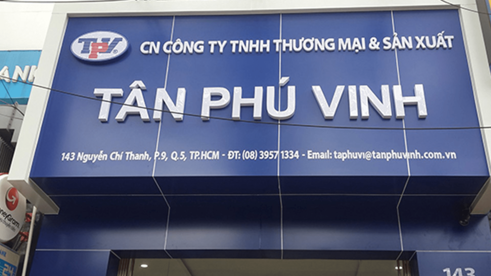 Công ty TNHH nội thất quảng cáo 07 - Làm bảng hiệu tại Đà Nẵng