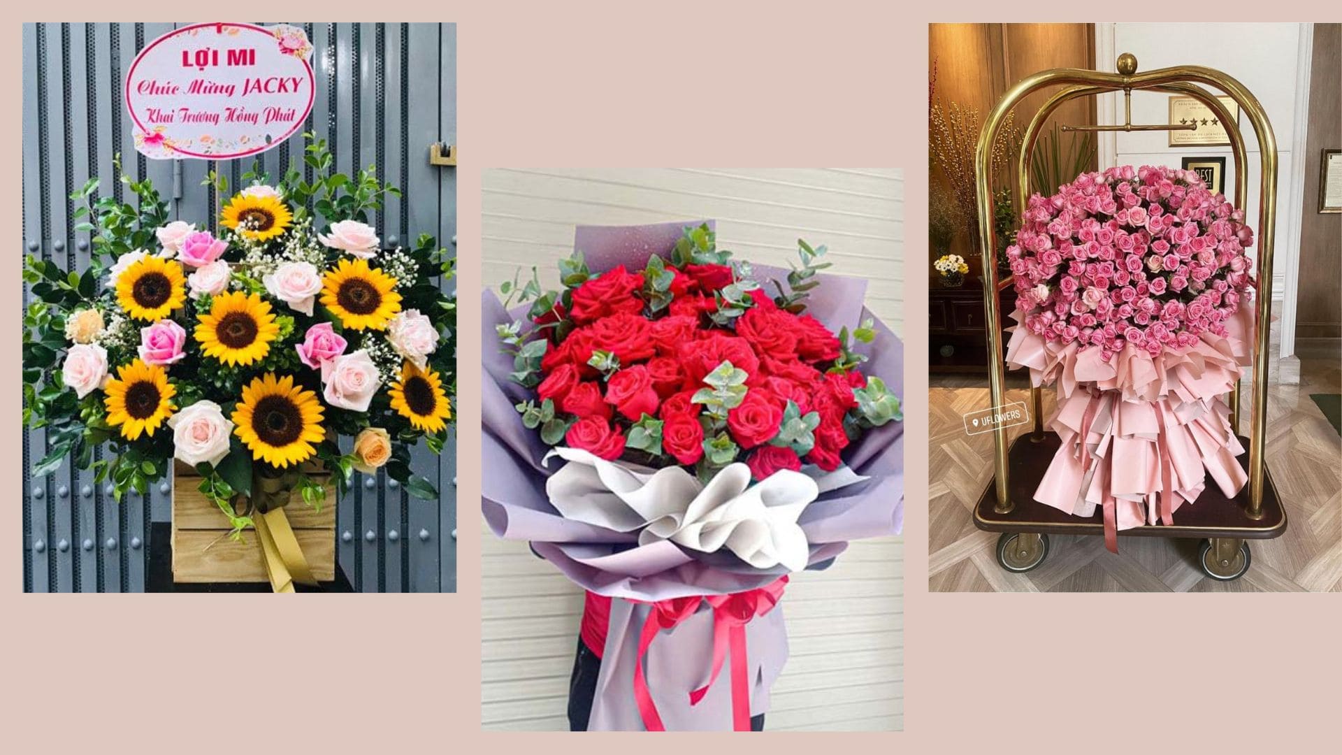 Cửa hàng hoa Hạnh Phúc - shop hoa tươi gần đây tại Đà Nẵng giá rẻ