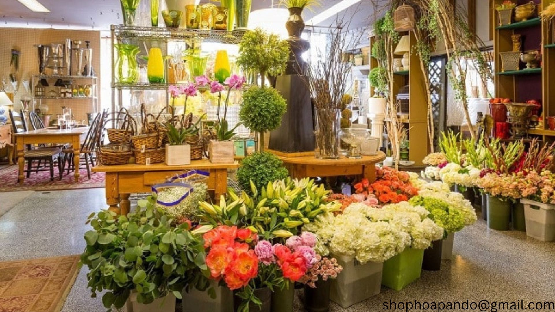 Cửa hàng hoa Pando - shop hoa tươi gần đây tại Đà Nẵng giá sinh viên