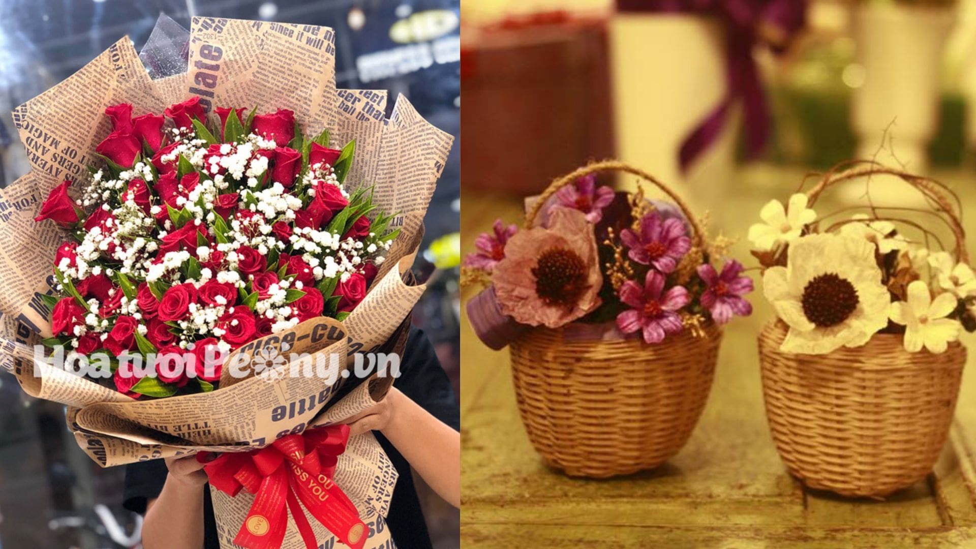 Shop hoa tươi Peony Florist (Hoa tươi Mẫu Đơn) - Cửa hàng hoa tươi Đà Nẵng
