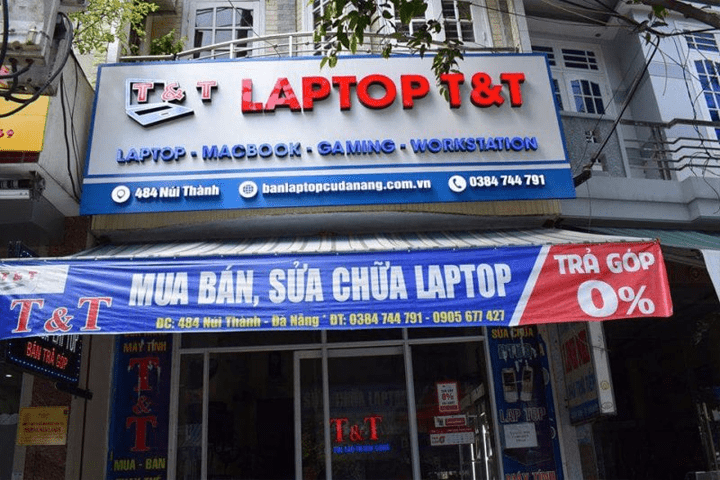 Laptop cũ T&T Đà Nẵng chất lượng giá rẻ