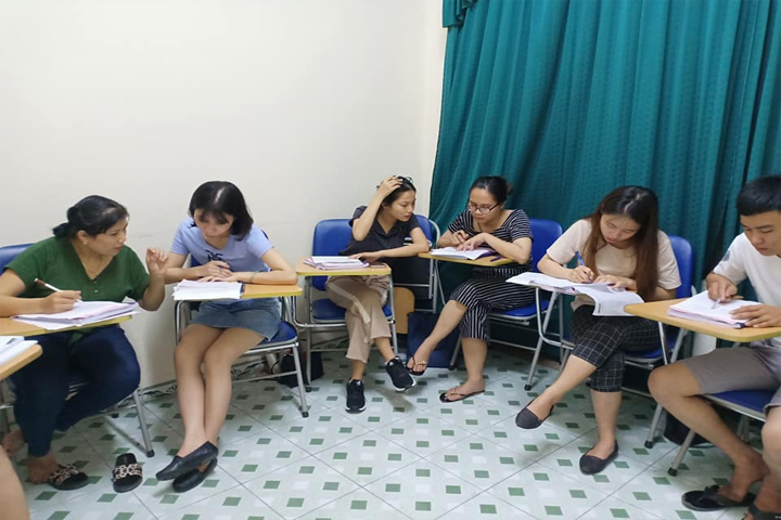 Một giờ học tiếng Trung tại Thanhmaihsk