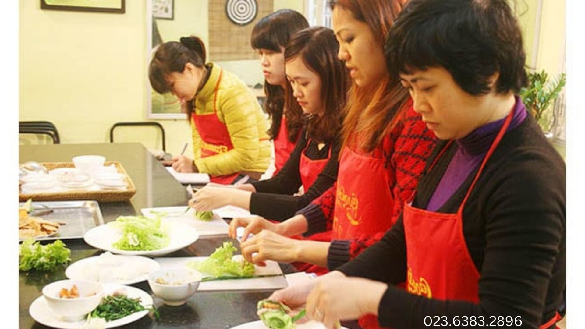 Trung tâm việc làm Phụ nữ Đà Nẵng - Học bếp chuyên nghiệp tại Đà Nẵng