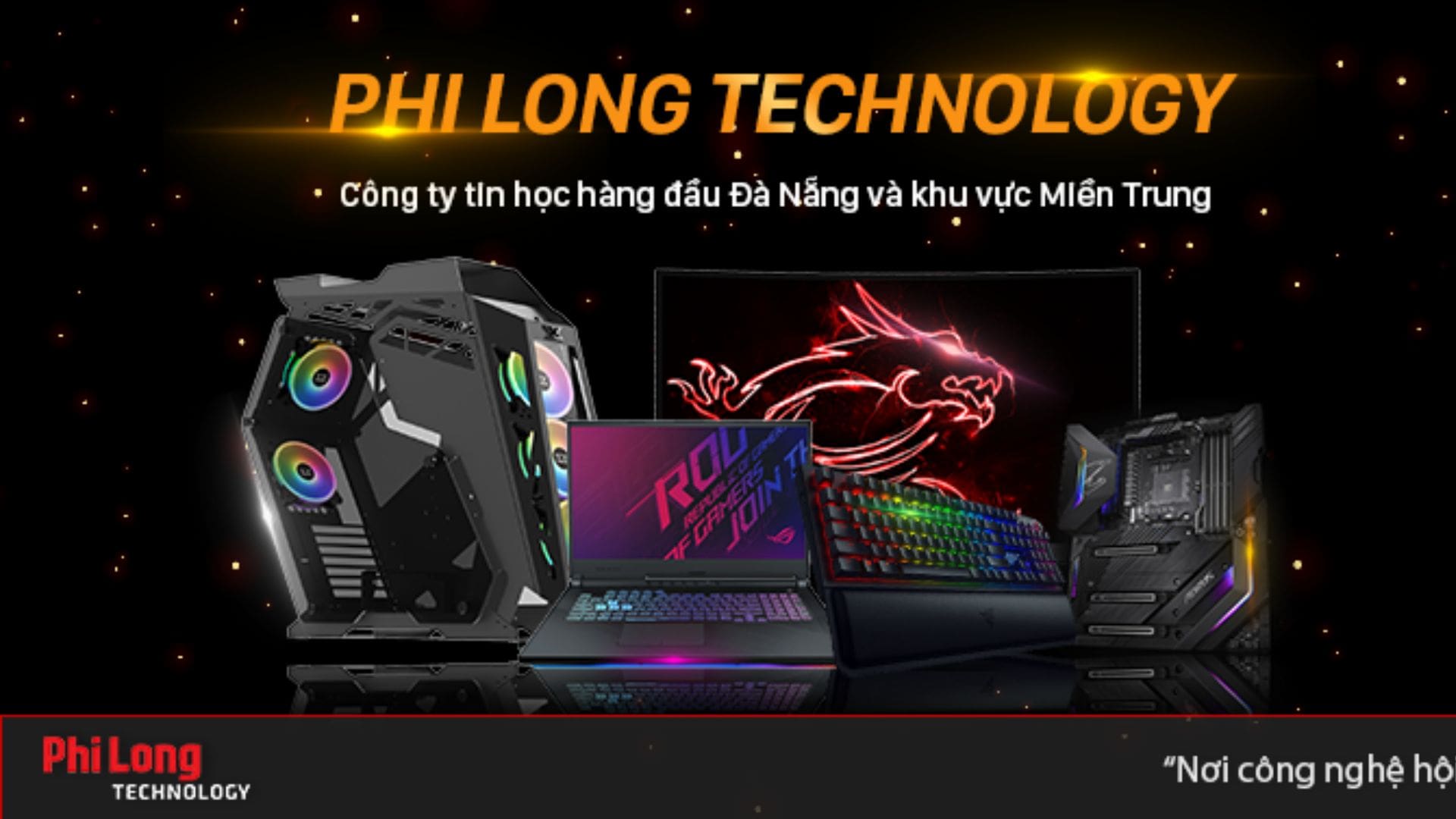 Công ty Công nghệ tin học Phi Long - Công ty build PC Đà Nẵng uy tín 