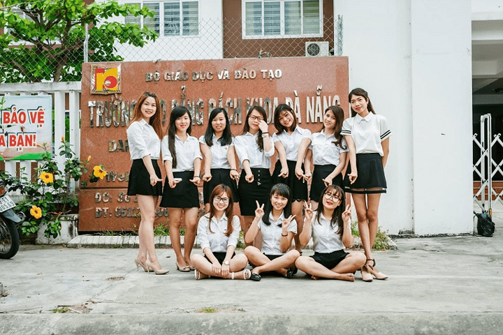 Sinh viên tại trường cao đẳng Bách Khoa Đà Nẵng