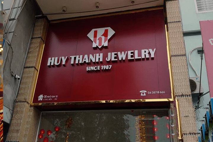 Trụ sở kinh doanh của thương hiệu vàng bạc Huy Thanh