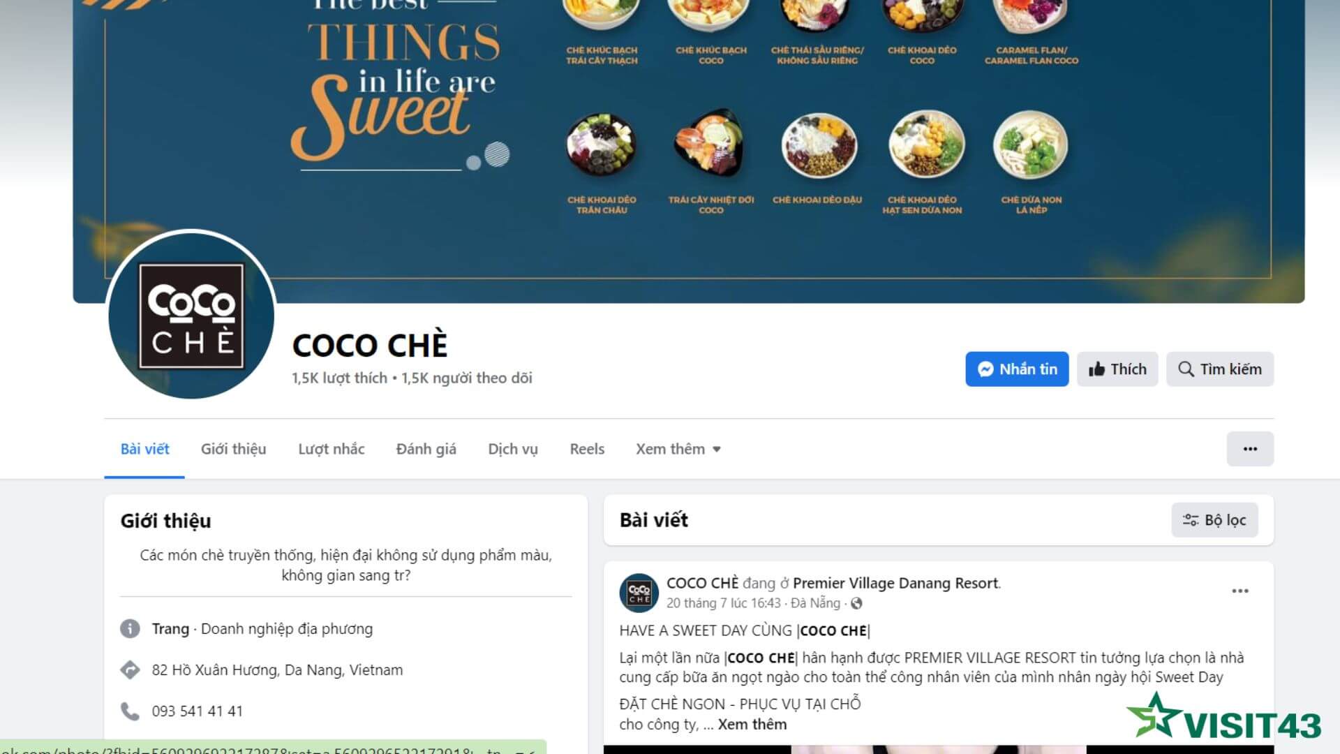 Coco Chè Đà Nẵng